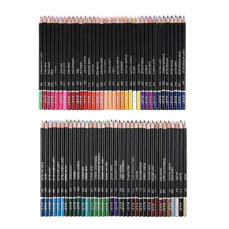 Set 72 creioane colorate cu penar si 2 carti de colorat desenat desen