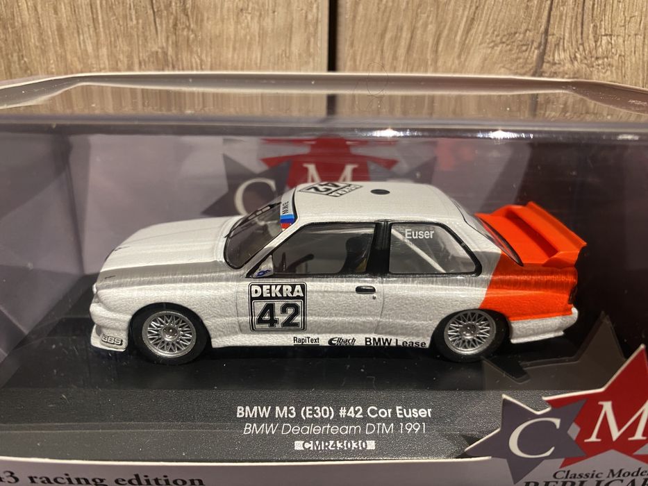 CMR BMW M3 E30 machetă auto de colectie scara 1:43
