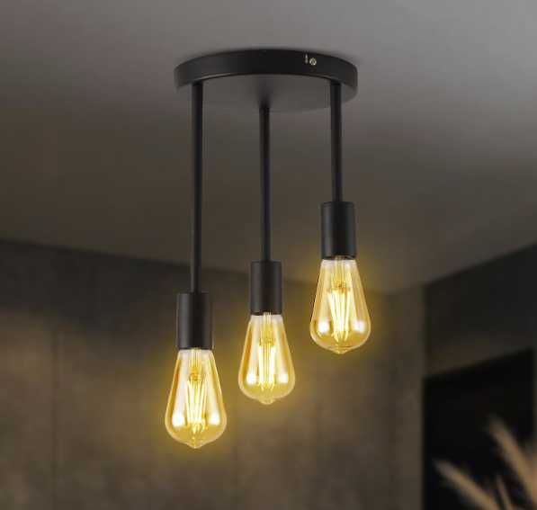 Lustra model Industrial cu 3 becuri