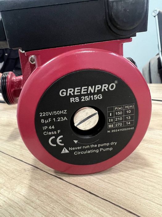 Greenpro циркуляционный насос RS 25/15G-180 модель nasos для отопления
