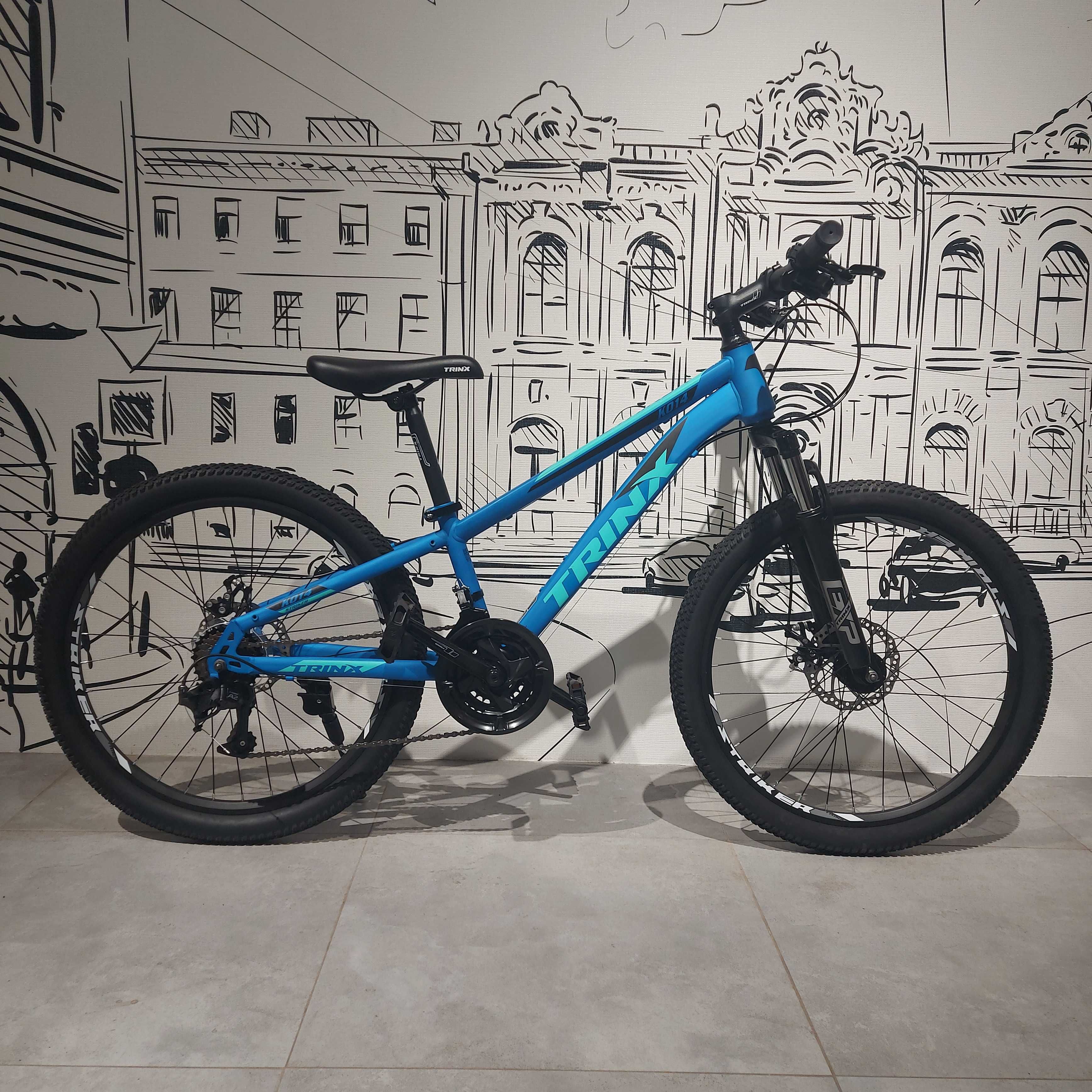 Оригинальный подростковый Велосипед Trinx K014. MTB. Скоростной. Kaspi