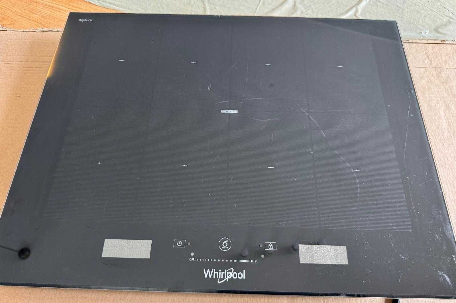 Plita incorporabila Whirlpool SmartSense  SMP 658C/BT/IXL, Inductie