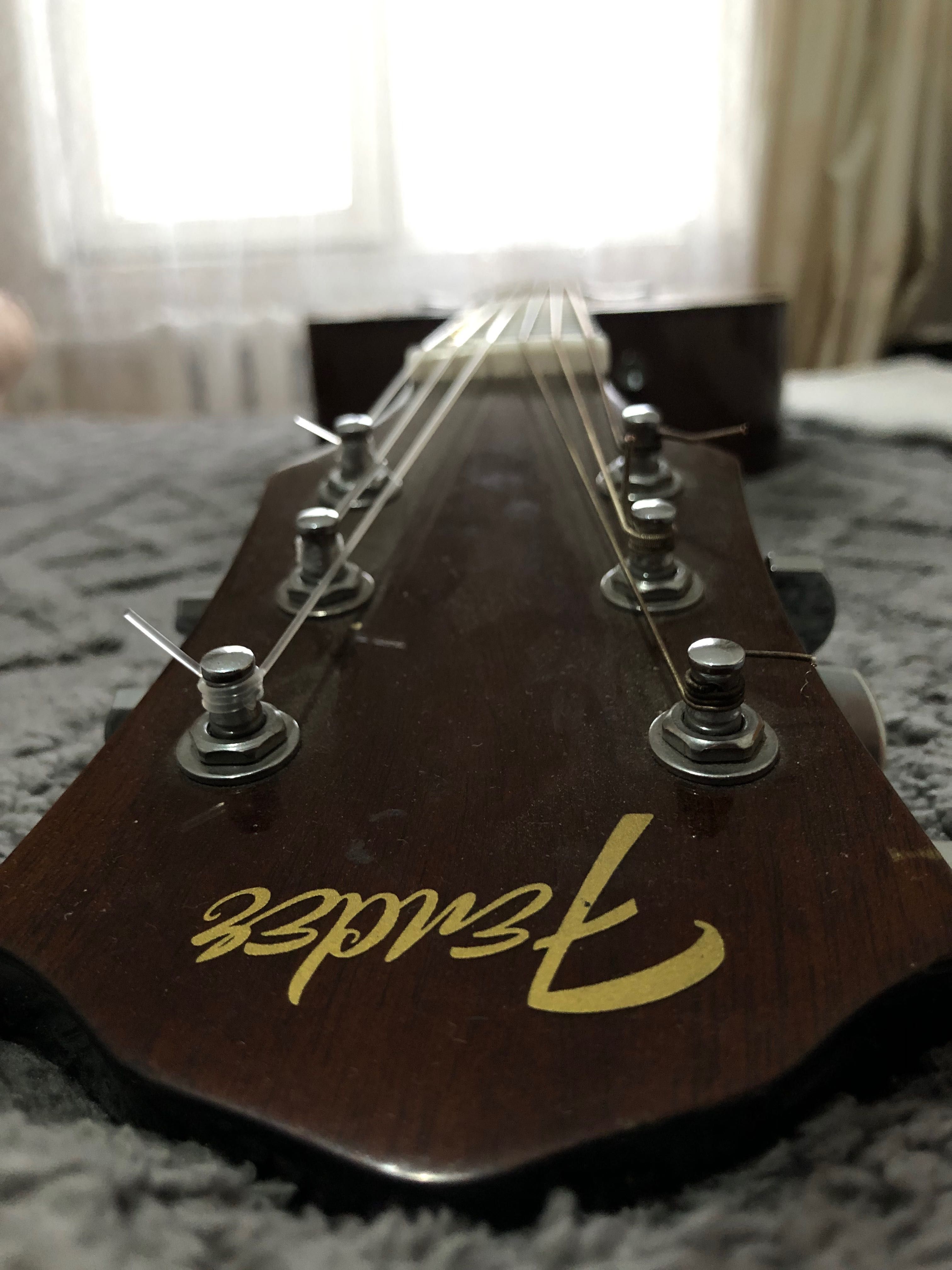 Акустическая гитара fender fa-125ce/nat