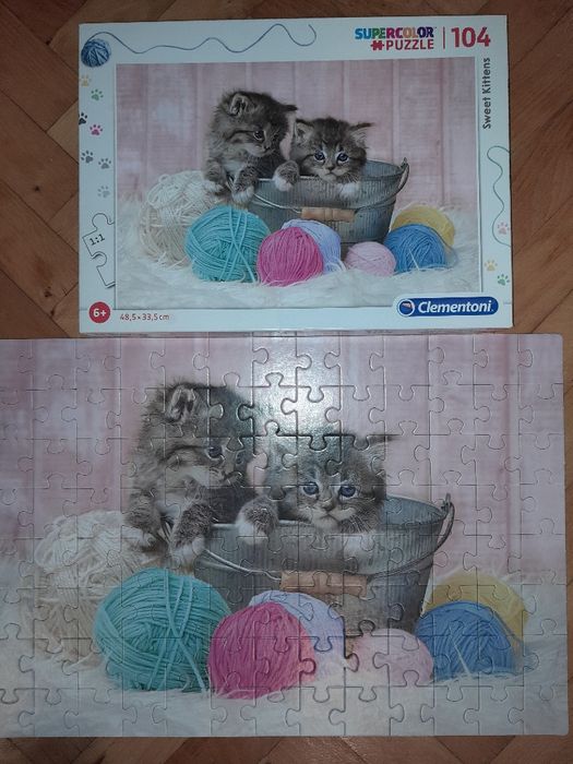 Пъзели за деца - комплект 4 бр.