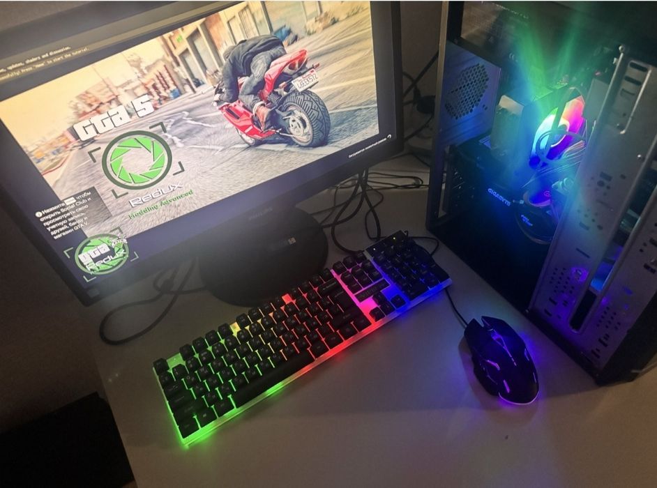 компьютер ПК игровой новая сборка ddr4