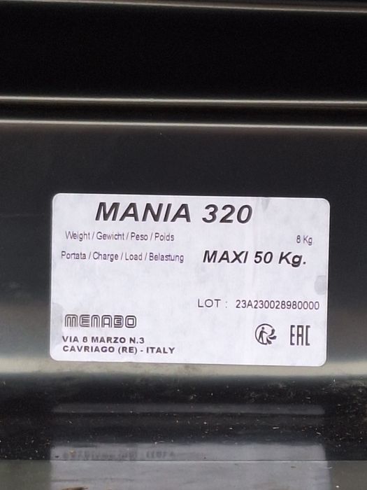 Cutie portbagaj auto Menabo mania 320