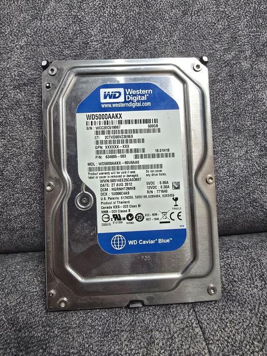 Жёсткий диск 500гб