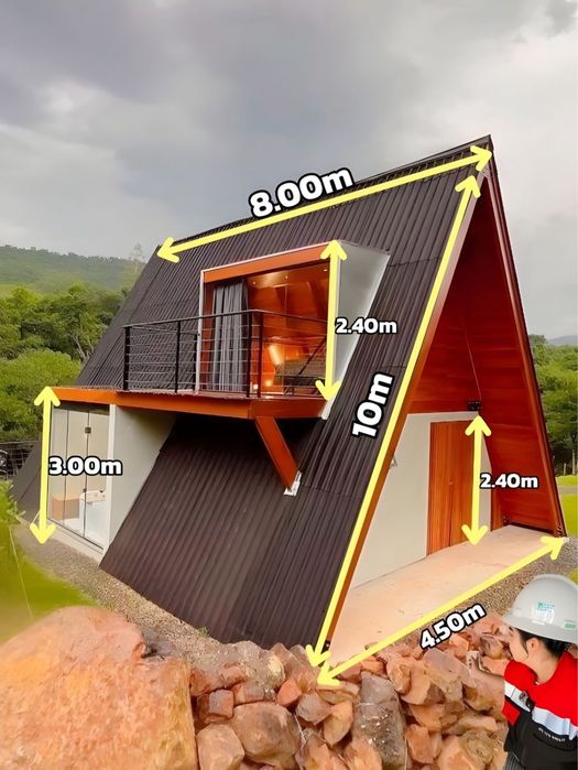 Executam cabane tip Afrem si casa de locuit din lemn