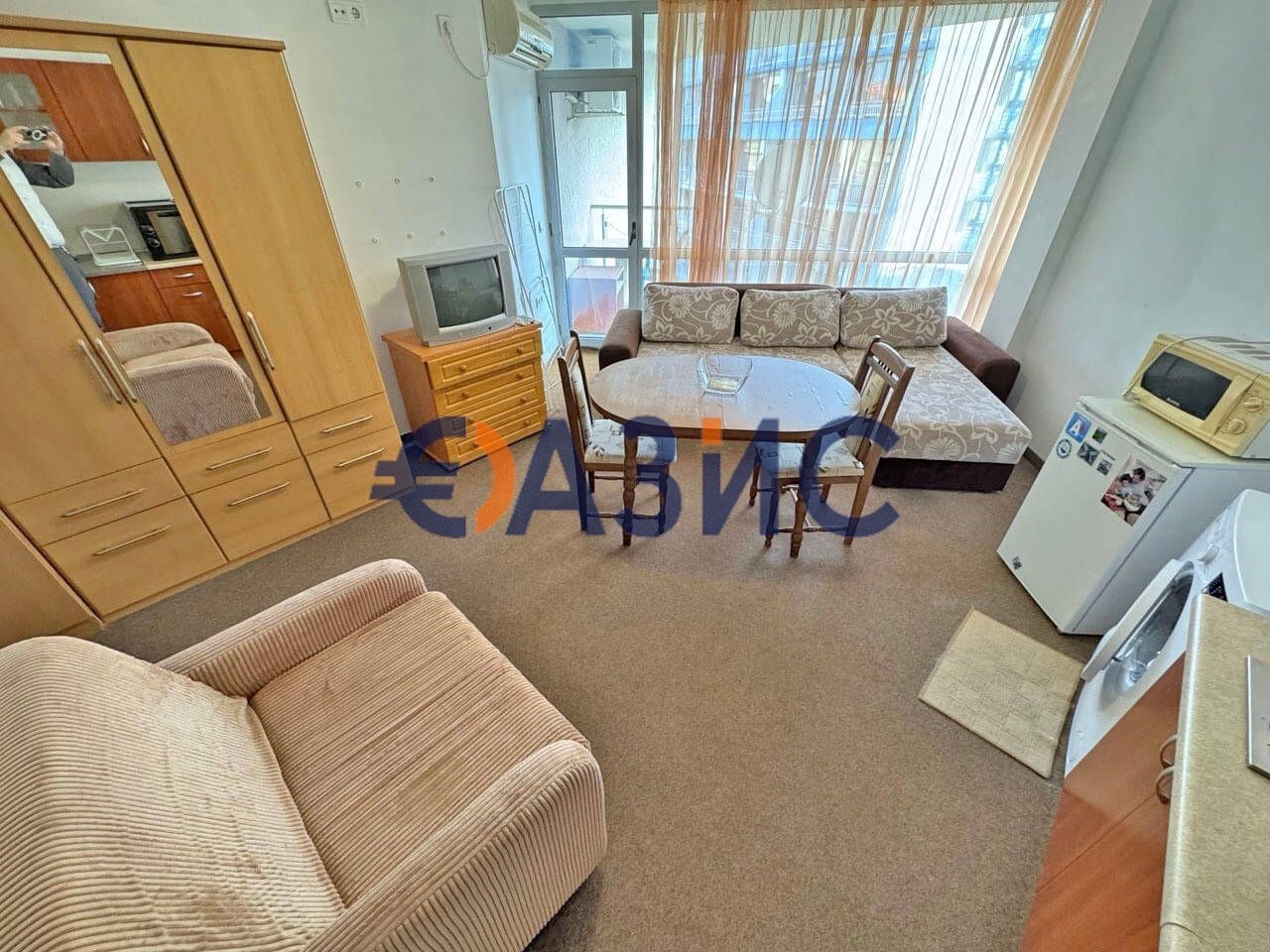 Продава се Едностаен апартамент в к.к. Слънчев бряг - 35 кв.м за 1313 €/кв.м - Снимка #4