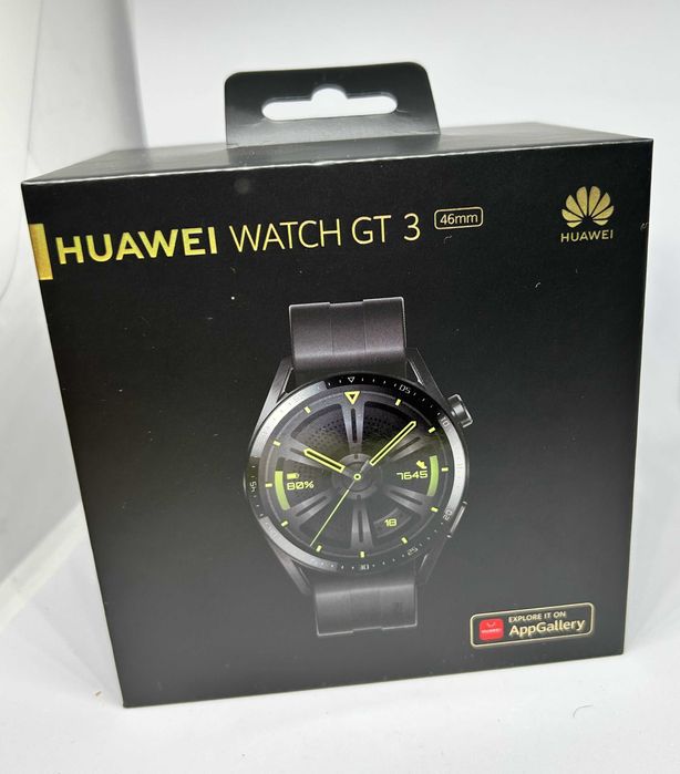 Smartwatch Huawei Watch GT3, 46mm, Active Edition, negru