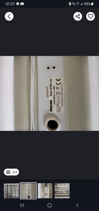 30Corpuri neon philips 18 Wpătrate cu 4 neoane