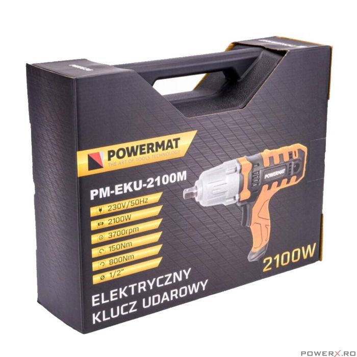 Pistol Impact Electric 1/2 220V 800Nm 2100 W, Powermat