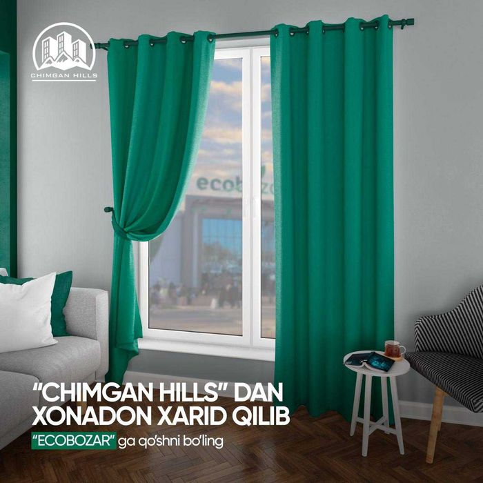 Продаётся 1-комнатная квартира в новостройке ЖК CHIMGAN HILLS!!!