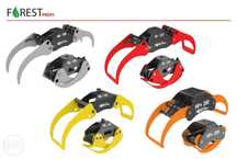 Graifer forestier si rotator hidraulic