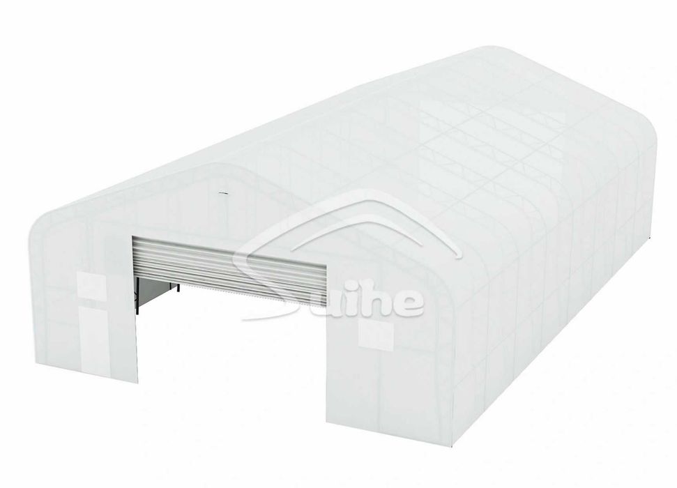 Cort tip hala 12 x 21 x 7m - structura dubla. STOC. Discount.