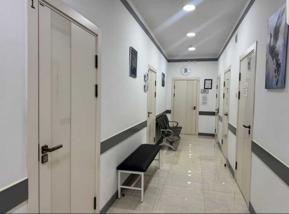 Здание под клинику Юнусабад-2 12-кабинетов 2-эт 336 м² евроремонт