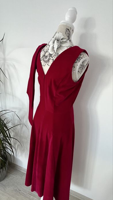 Rochie midi din catifea Poema