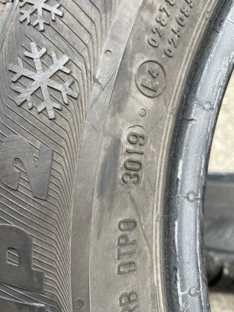 195/60 R15 4бр зимни гуми 2019 год.