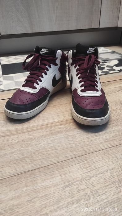 NIKE Court Vision Mid-Кожени мъжки кецове Найк ном.43