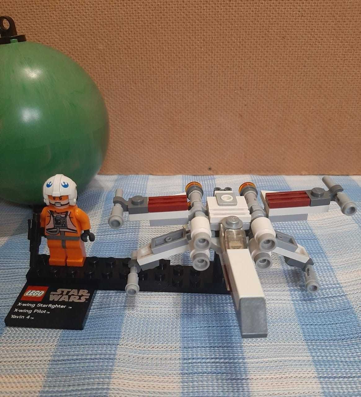 Подарки. Конструктор LEGO Истребитель X-Wing и планета Явин 4