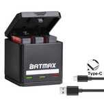 Incarcator triplu cu USB-C AHDBT-501 camere de actiune GoPro 5 6 7 8