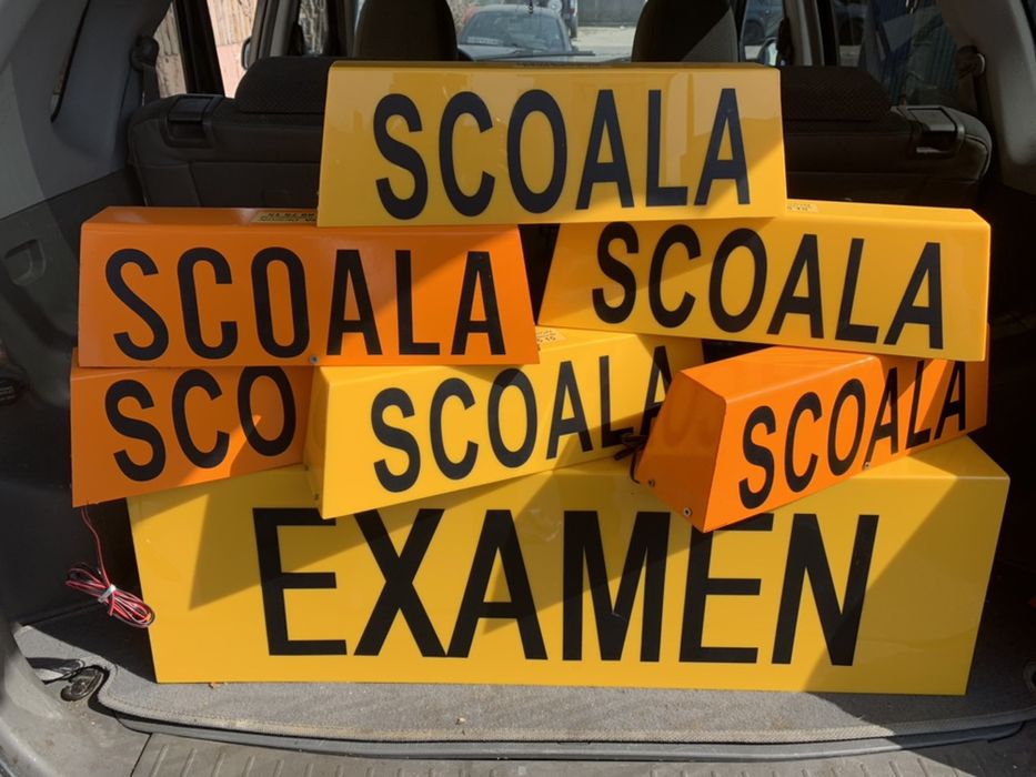 Caseta SCOALA de soferi si EXAMEN / Camion - noi cu LED