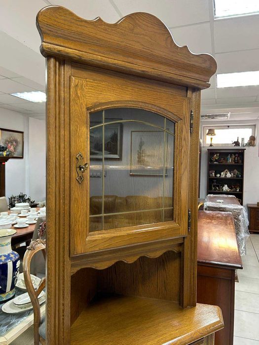 Ъглова витрина Дъб - Холандия