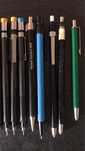 Lot creioane mecanice:Lamy Pentel Bigraph Staedtler Faber Castell