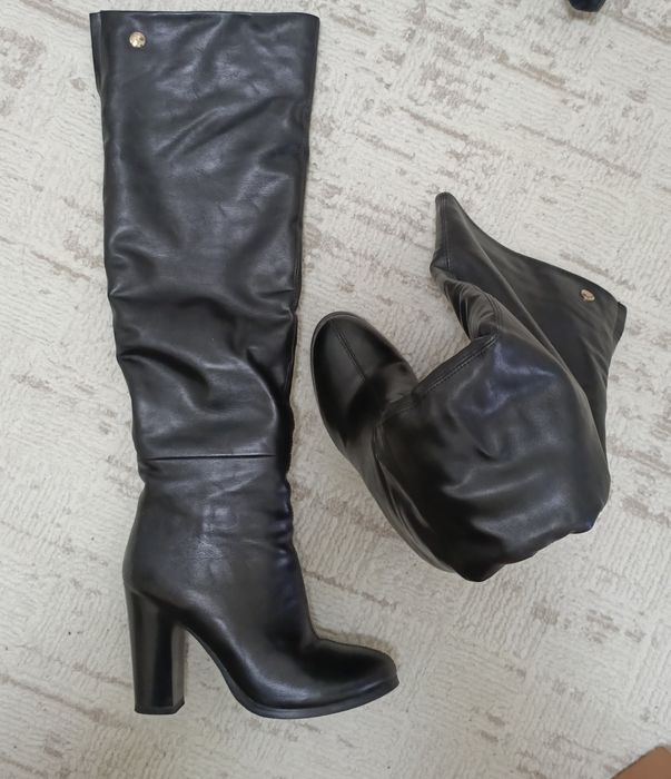 Зимние ботфорты 35 размер