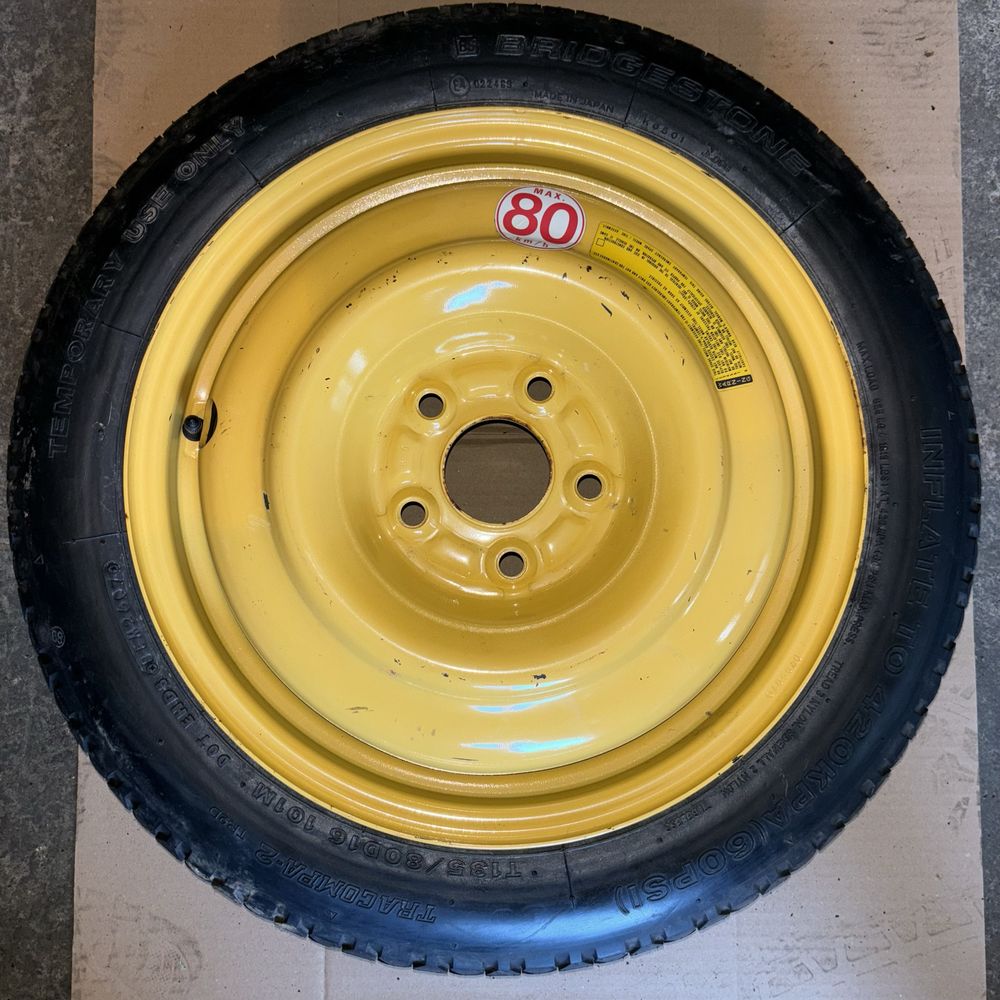 Roata rezerva Slim Mazda Suzuki Nissan Honda Kia 135 80 R16 5x114.3