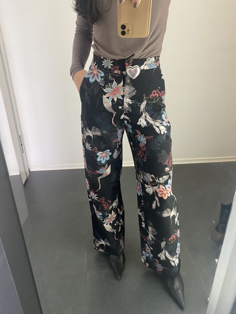 Широк панталон H&M