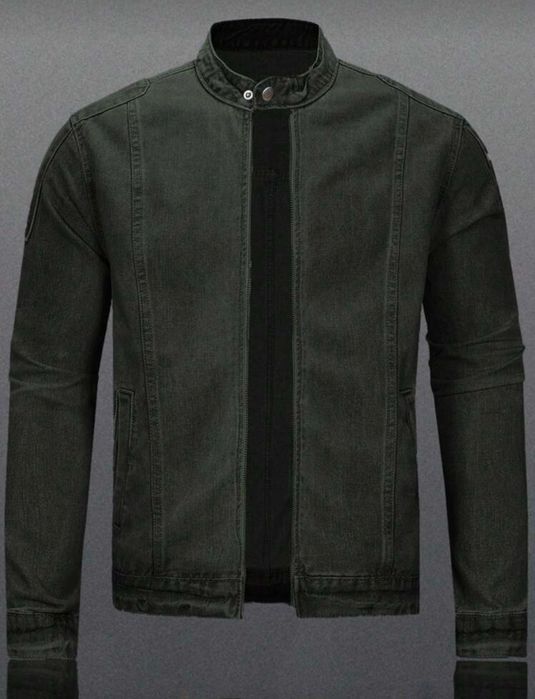 Geaca jeans neagra marimea M