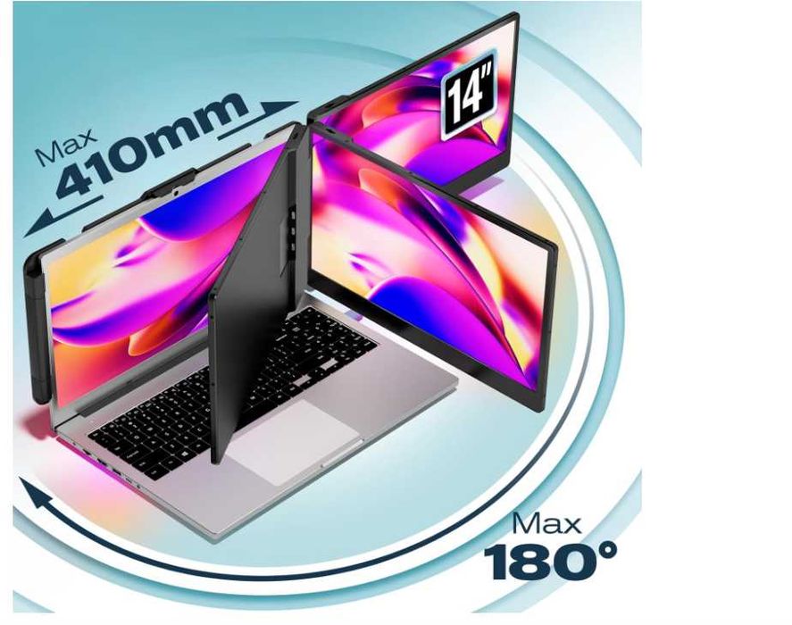 Monitor portabil TeamGee S1  Laptop Telefon tip c IPS 1080p