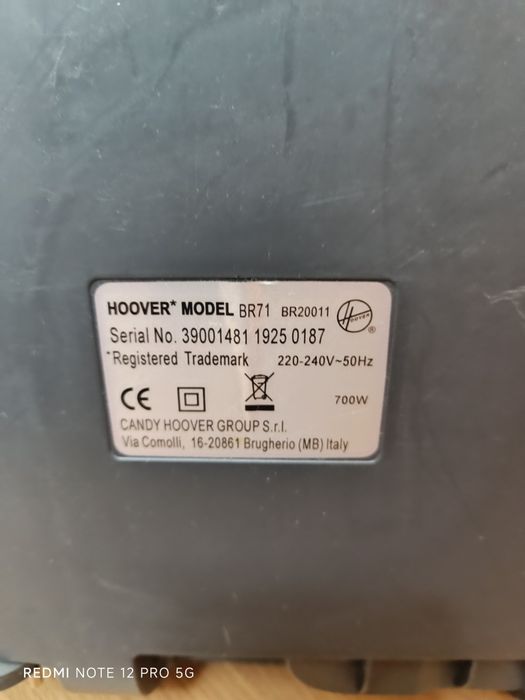 Прахосмукачка Hoover Breeze br71 700w