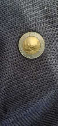 Monedă Italiană L 500 cu defecte majore