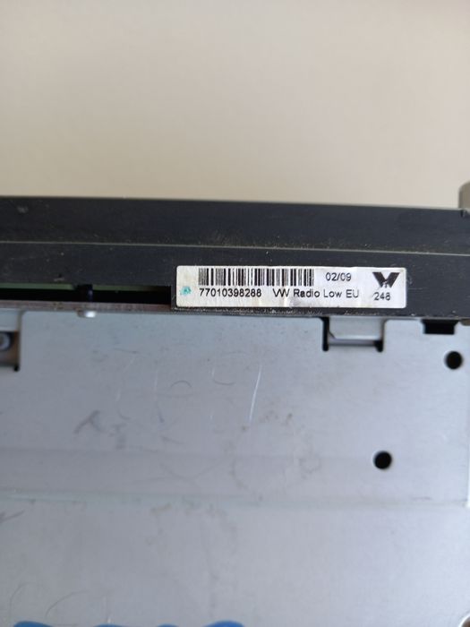 Radio-CD original VW