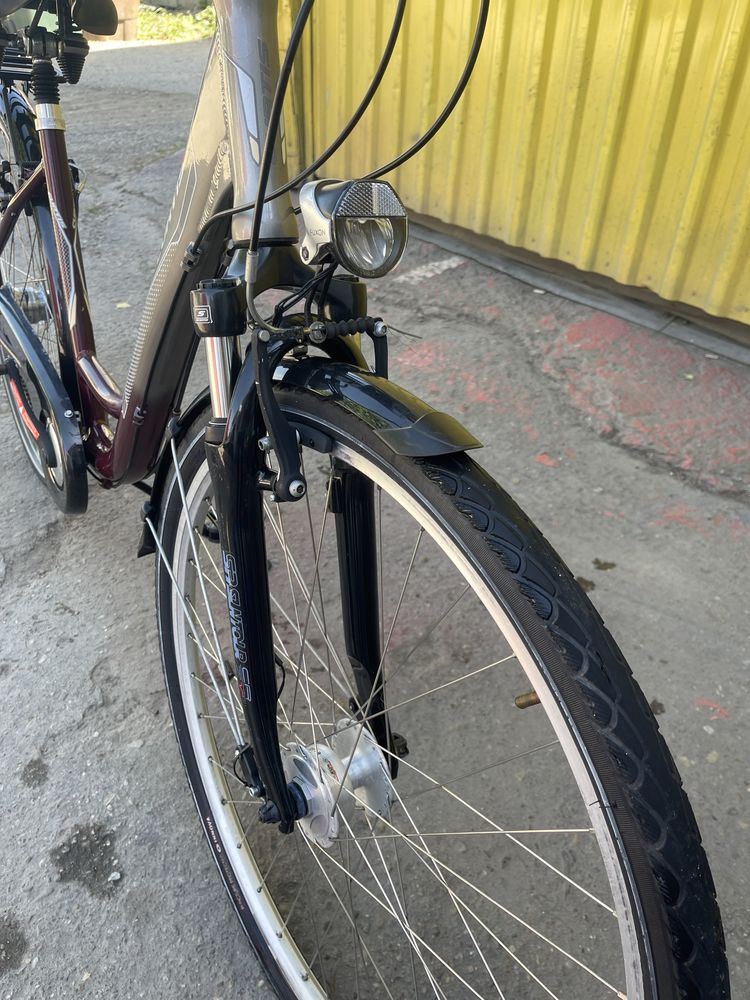 Bicicleta cadru dama din aluminiu