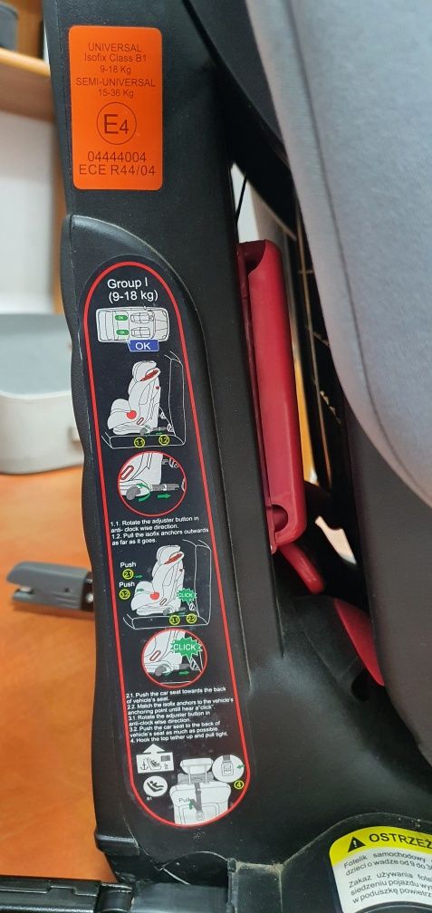 Scaun Auto Isofix