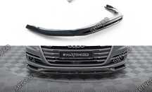 Prelungire splitter bara fata Audi A8 D5 2017-2021 v1 - Maxton Design