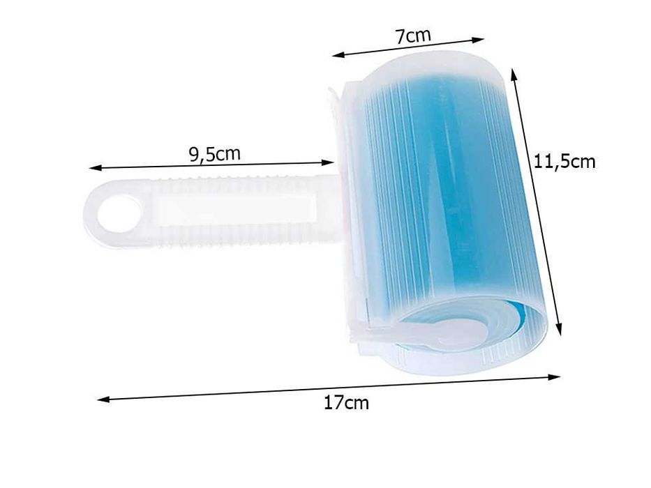 Rola Adeziva Haine si Mochete Reutilizabila Lavabila Anti-Par si Scame