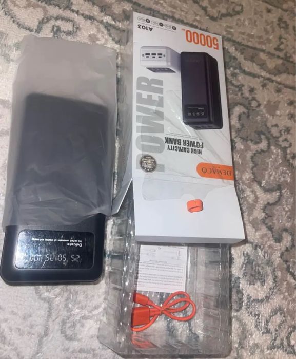 Продам новый power bank корманный зарядка