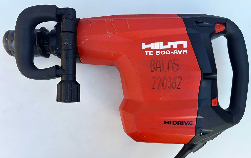 Hilti TE 800-AVR - Мощен чист къртач 1850W 21J перфектен!