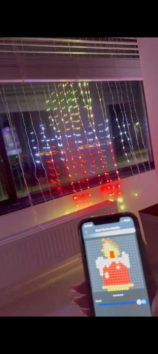 Lumini inteligente perdea superba RGB