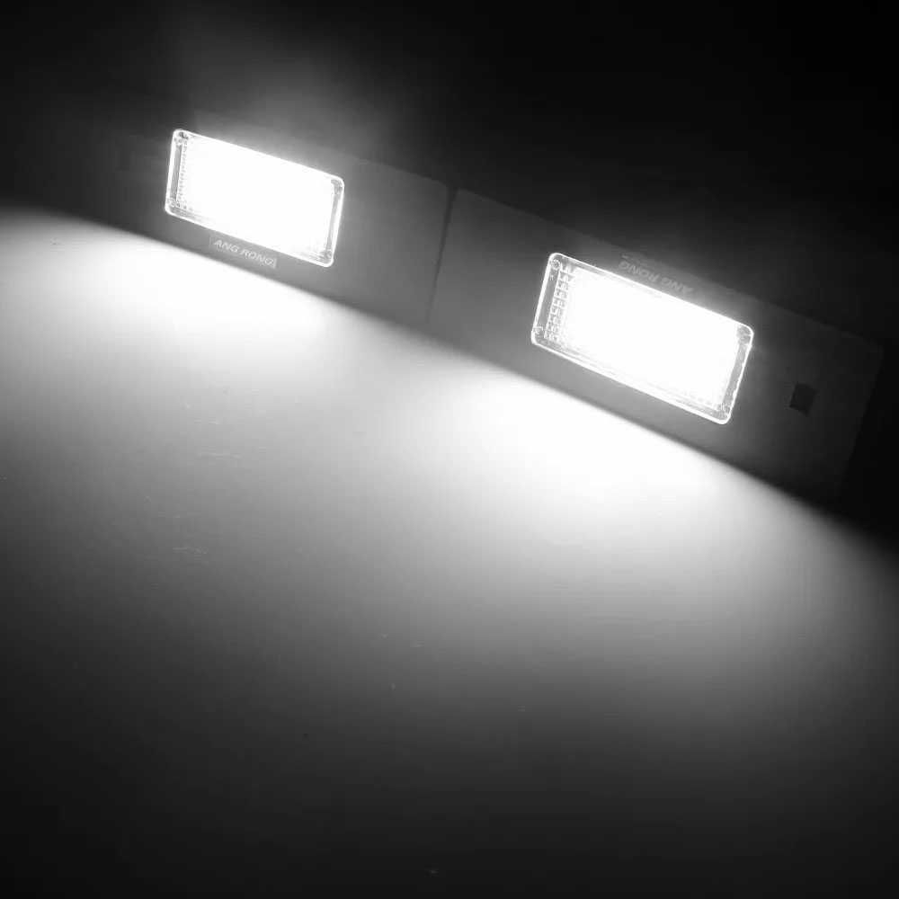 Set 2 bucati lampa LED lumina alba numar pentru BMW Seria 1 E81 E87
