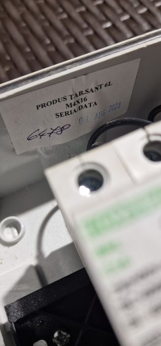 Tablou de siguranțe organizare de șantier
