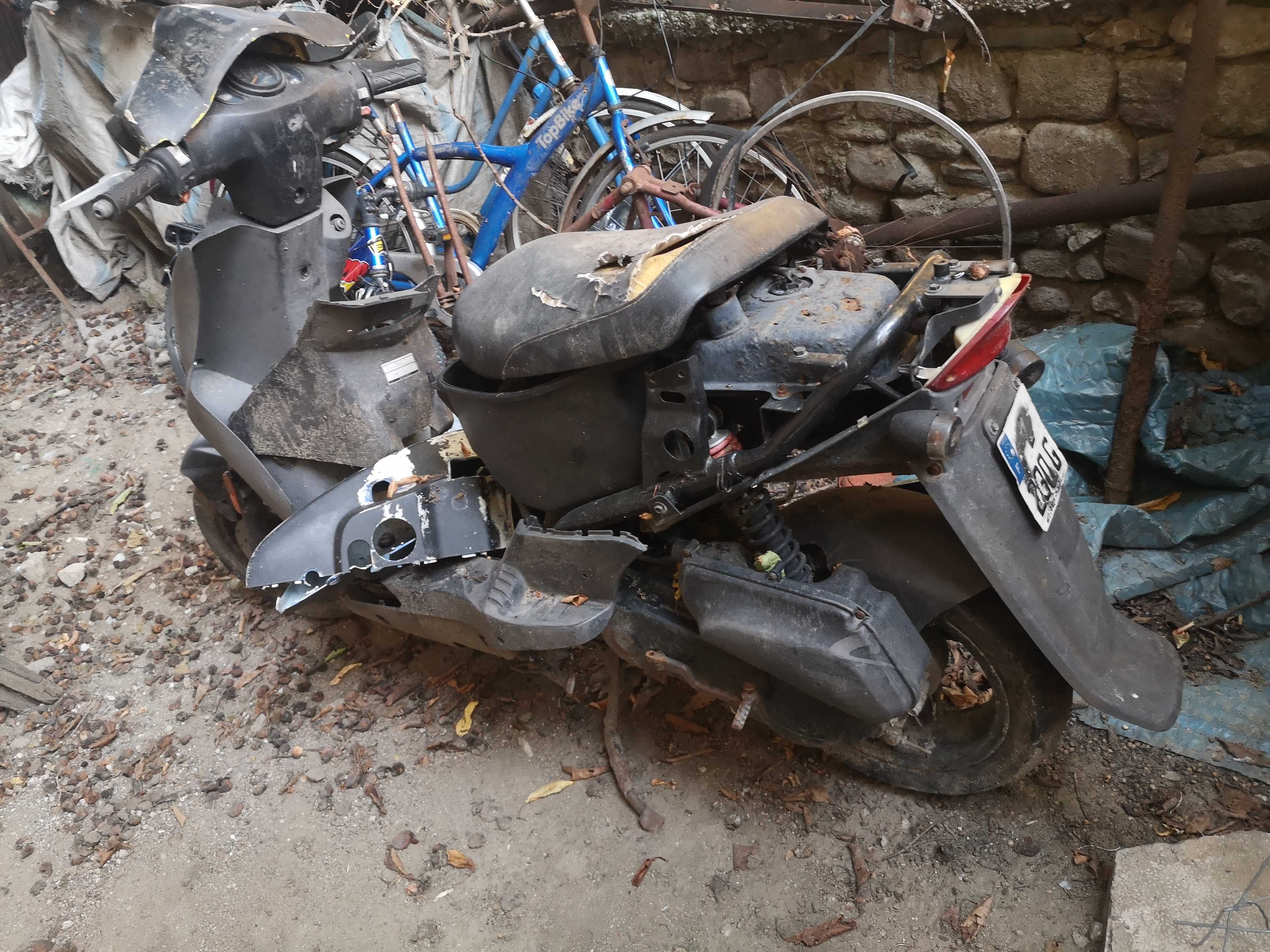 Kymco agility 50 цял на части