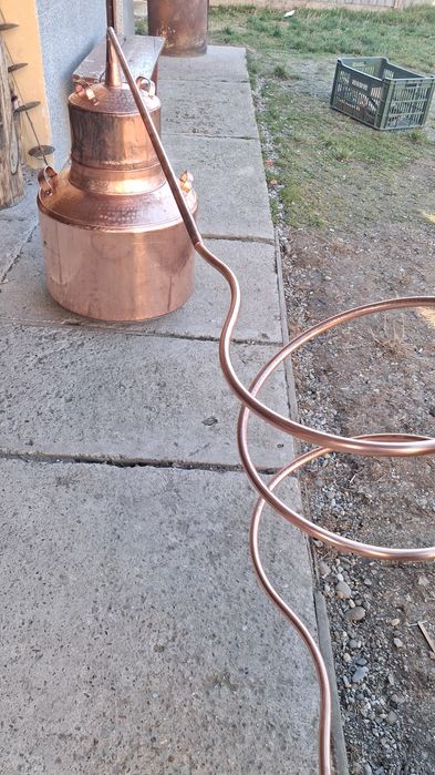 Cazan de tuica din cupru sau inox avem in stoc