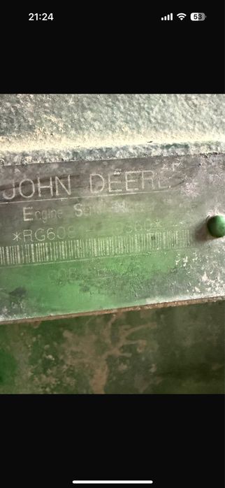 Motor John Deere RG6081