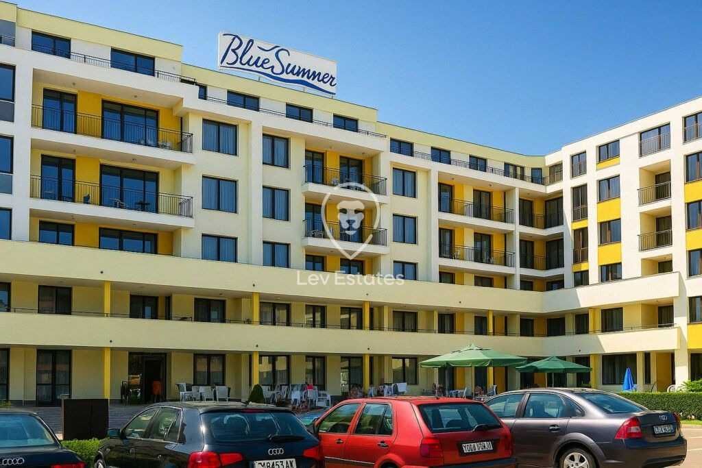 Двустаен апартамент в комплекс Blue Summer, Слънчев бряг