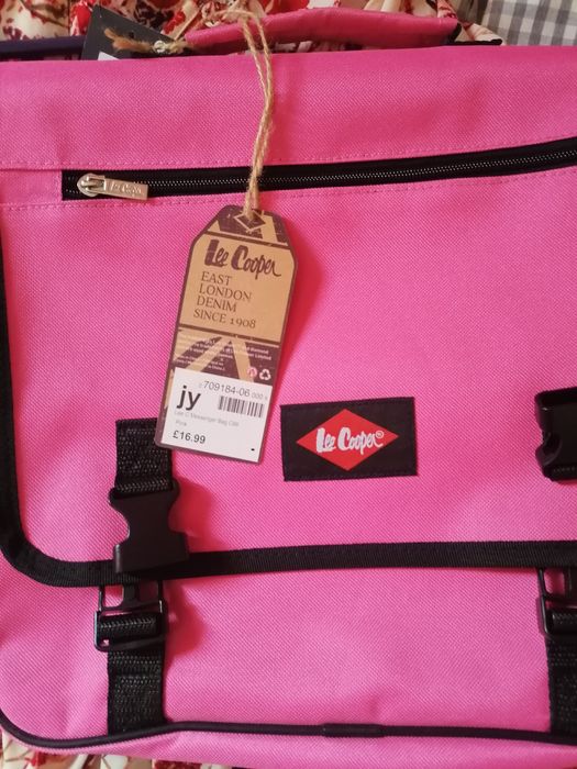 Geanta scoala/leptop Lee Cooper NOUA